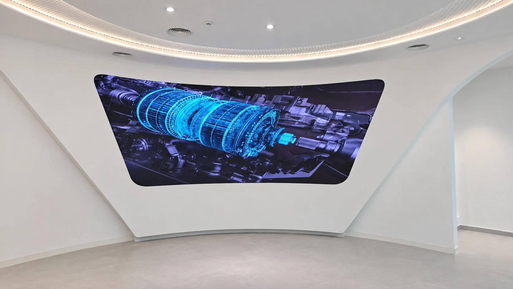 Murs LED pour showrooms automobiles