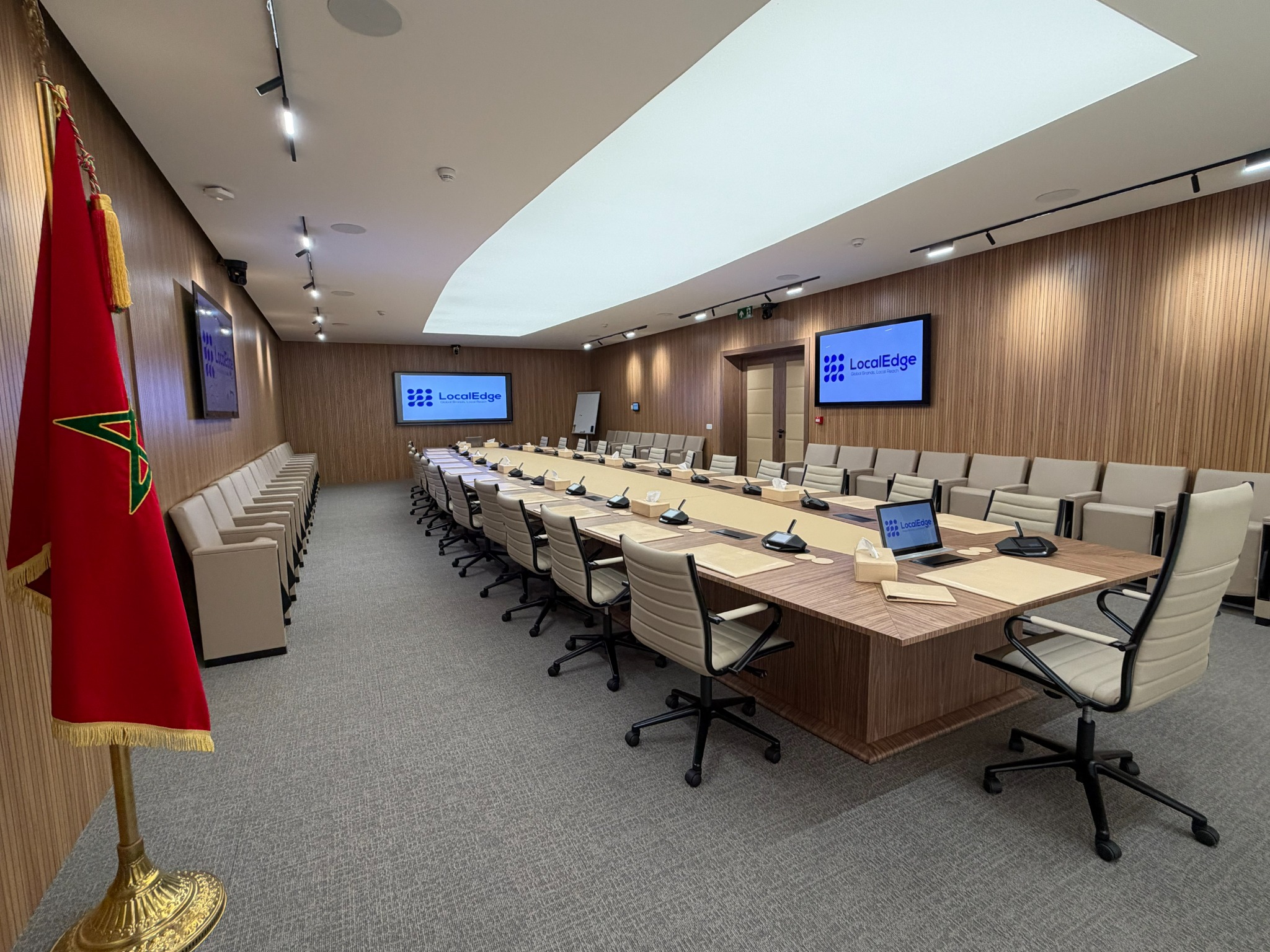 Salle de conseil connectée