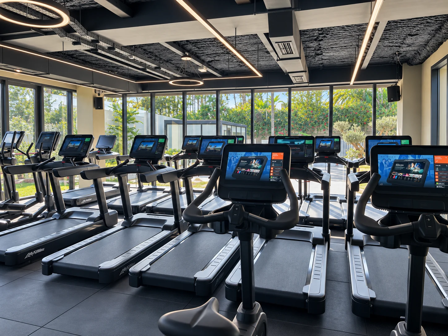 Sonorisation multi-zones pour un club fitness